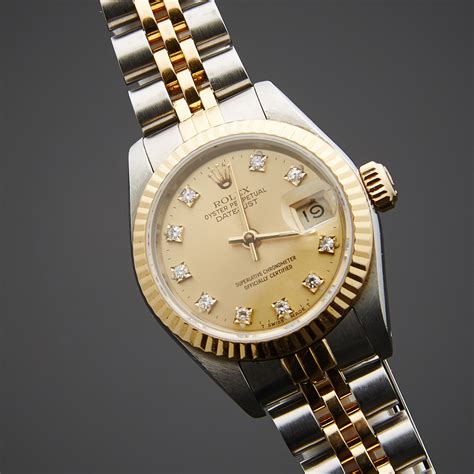 rolex datejust women's automatic watch|ladies pre owned rolex watches.